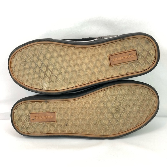 Disney Star Wars Darth Vader Shoe Men Sz 8 Black Skate Board Skater 8101 BKCC - Picture 12 of 13